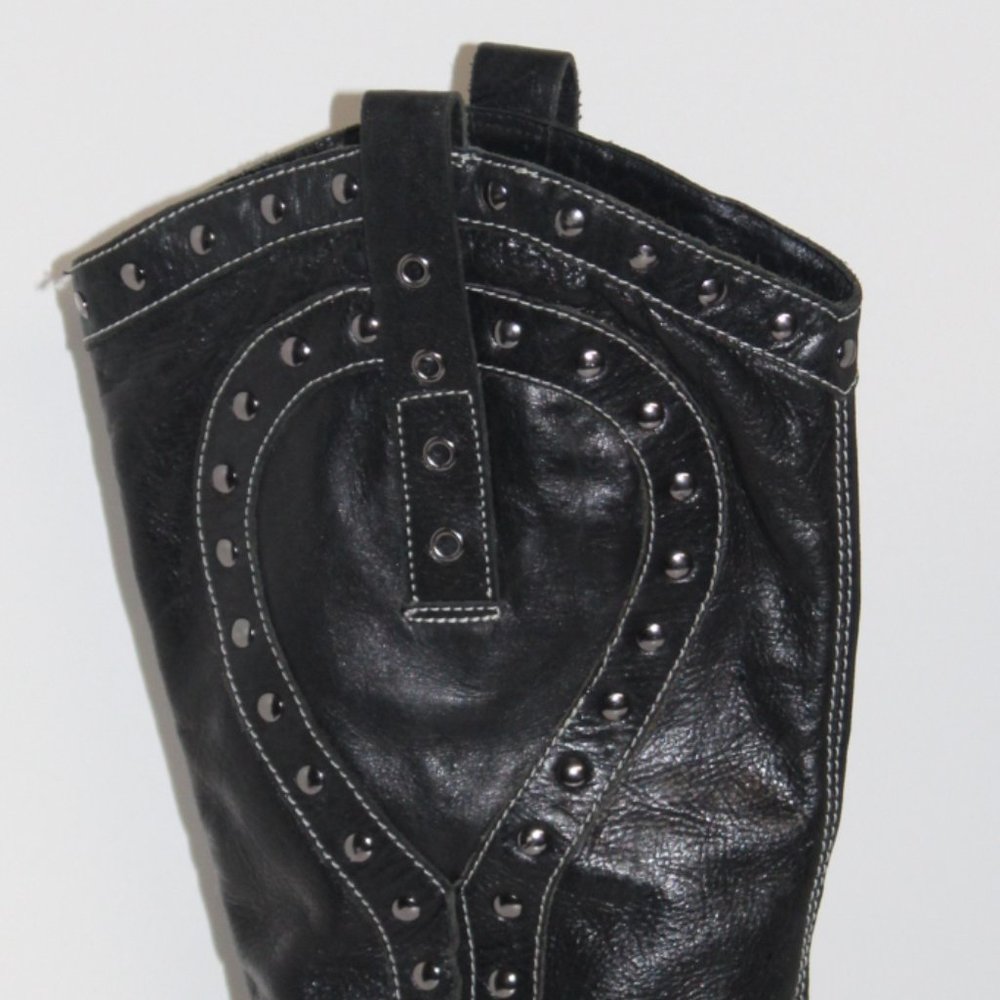 Kenneth Cole Leather Boots Women size 8 - Picture 2 of 8